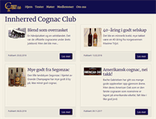 Tablet Screenshot of cognac-icc.com